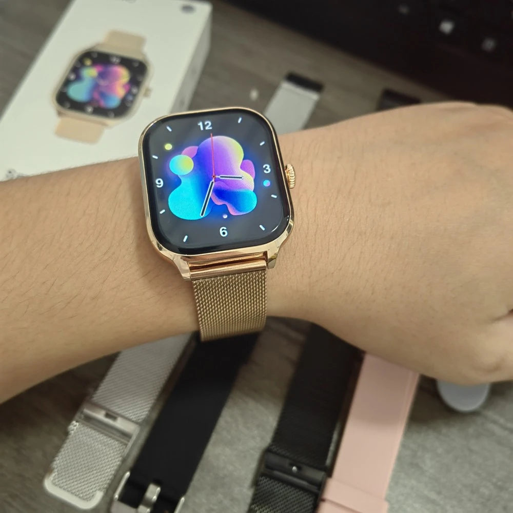 🌟 SmartWatch Elegance Y13 – Estilo y Tecnología para Mujeres Modernas
