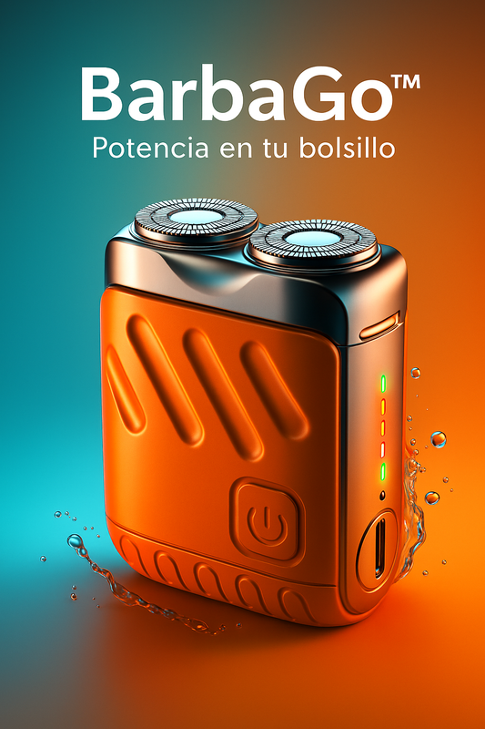BarbaGo™ – Mini Afeitadora Portátil
